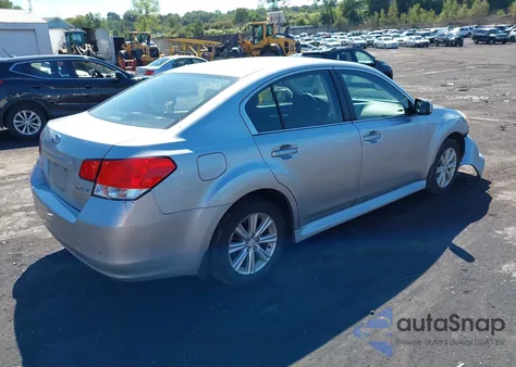 2012 Subaru Legacy 2.5I из США, поврежденный, VIN 4S3BMBA68C3015795